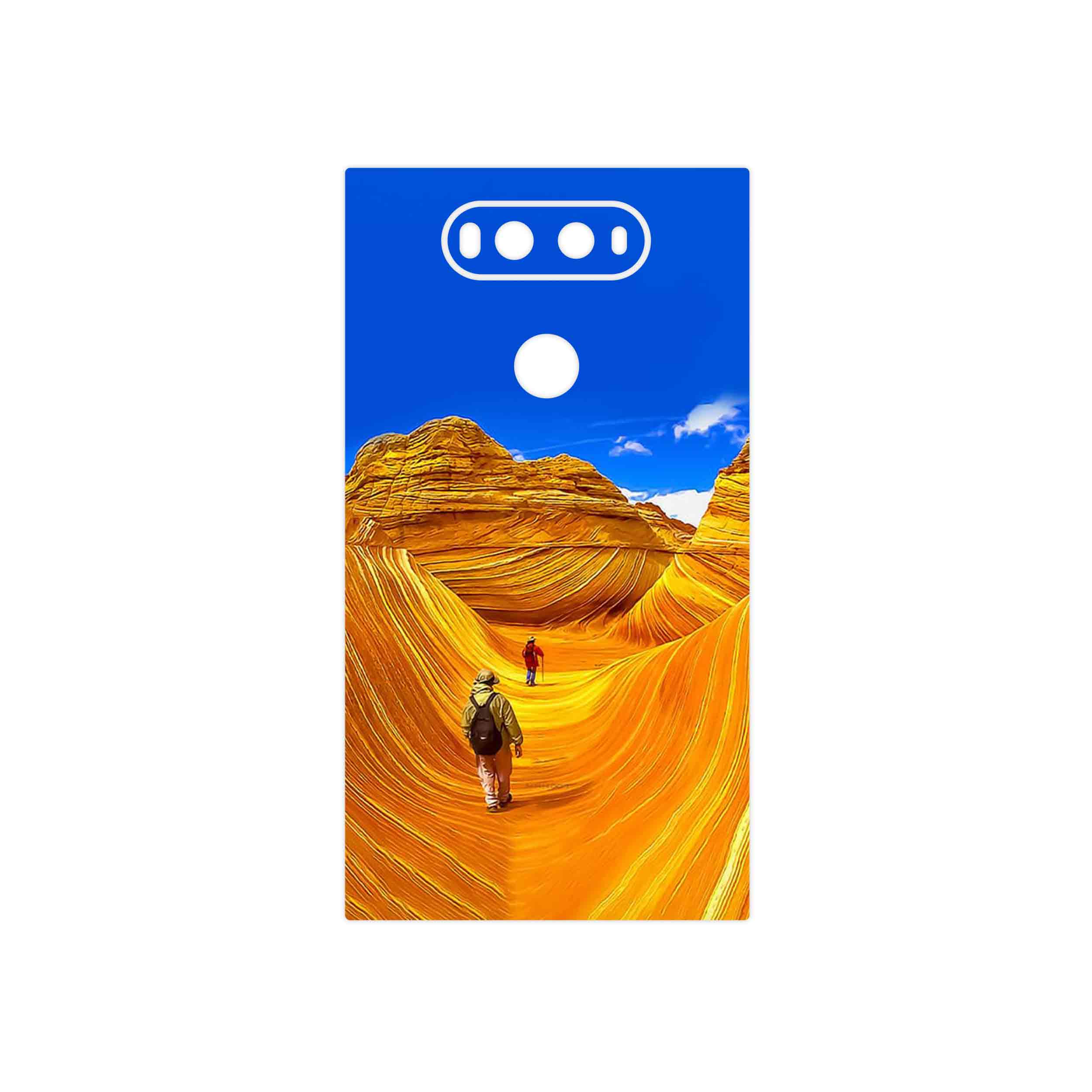 برچسب پوششی ماهوت مدل Amazing Rocks مناسب برای گوشی موبایل ال جی V20