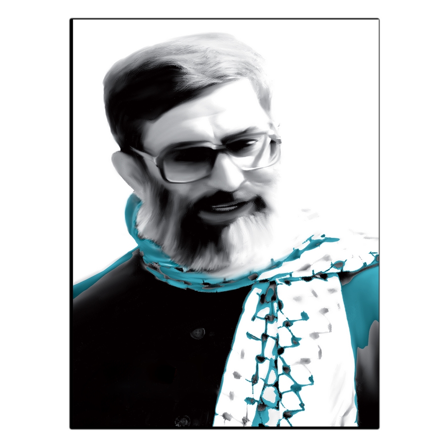 تابلو شاسی بکلیت طرح رهبری آیت الله خامنه ای مدل SH-12141