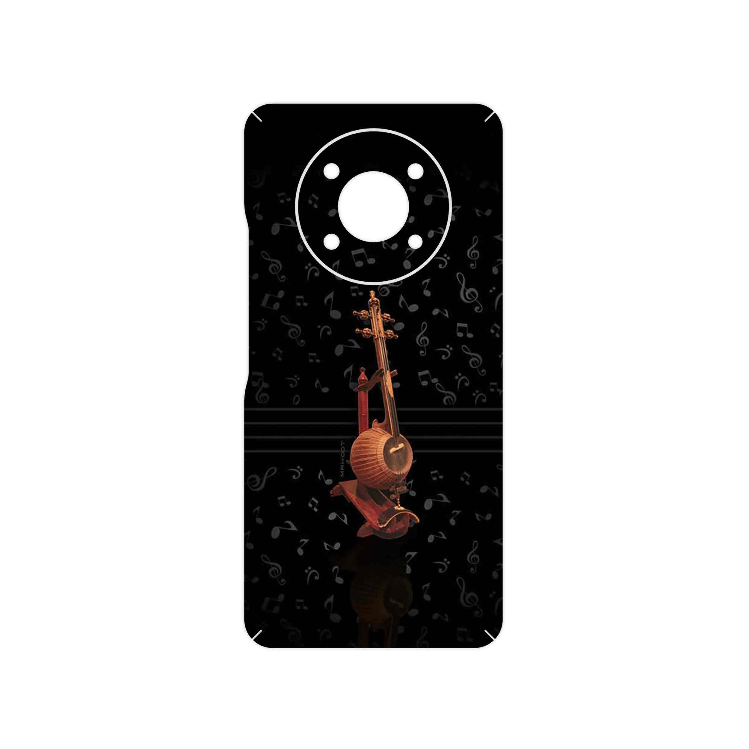 برچسب پوششی ماهوت مدل Persian_Fiddle_Instrument مناسب برای گوشی موبایل آنر X9 5G