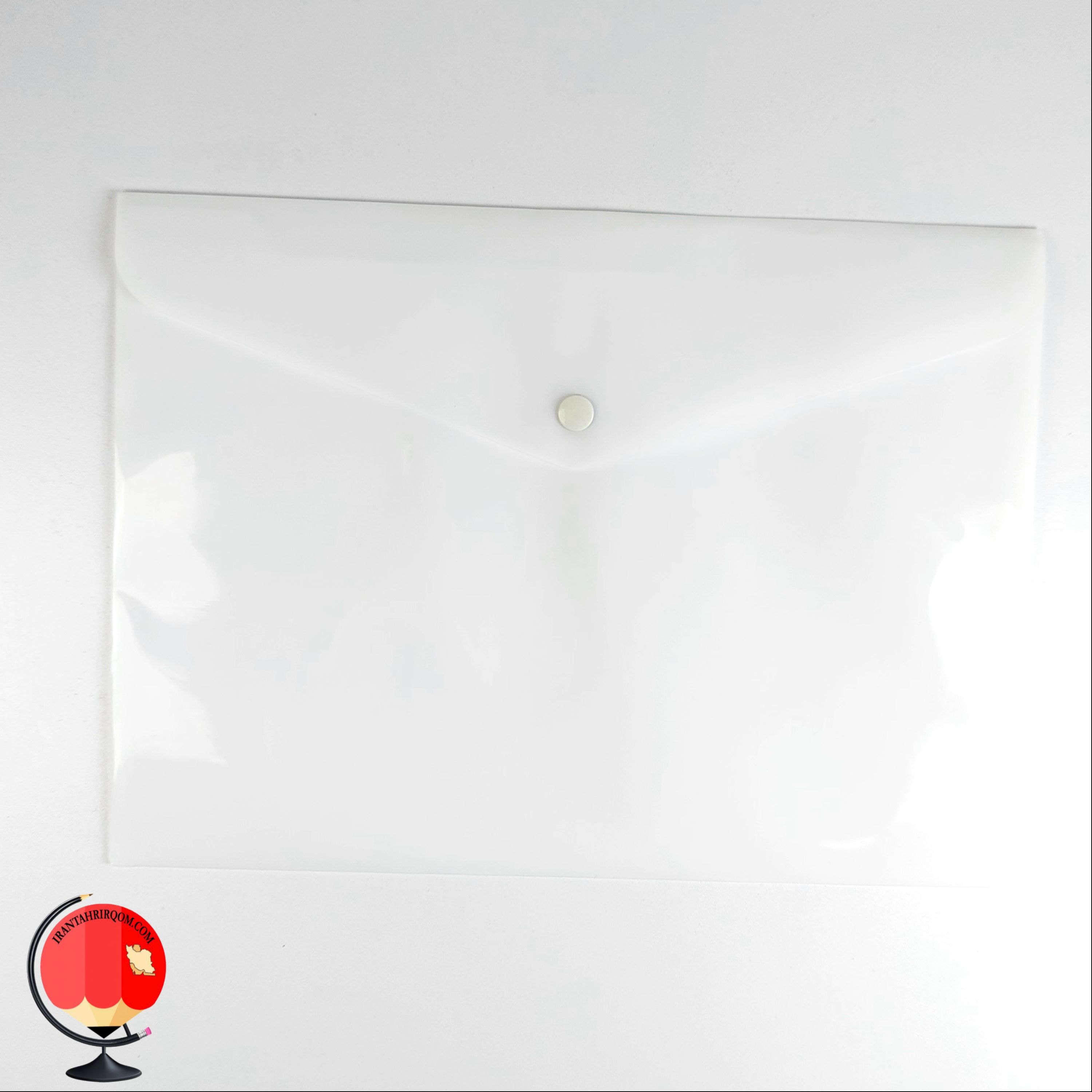 پوشه دکمه دار A4  سفید کد  19821