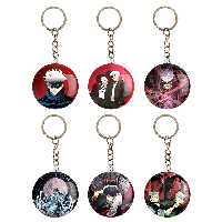 جاکلیدی خندالو مدل انیمه جوجوتسو کایزن کد 424B مجموعه 6 عددی