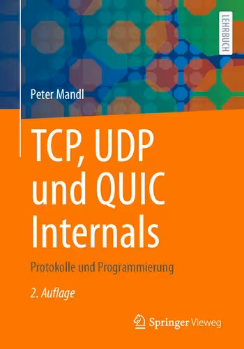 خرید و دانلود نسخه کامل کتاب TCP, UDP und QUIC Internals: Protokolle und Programmierung