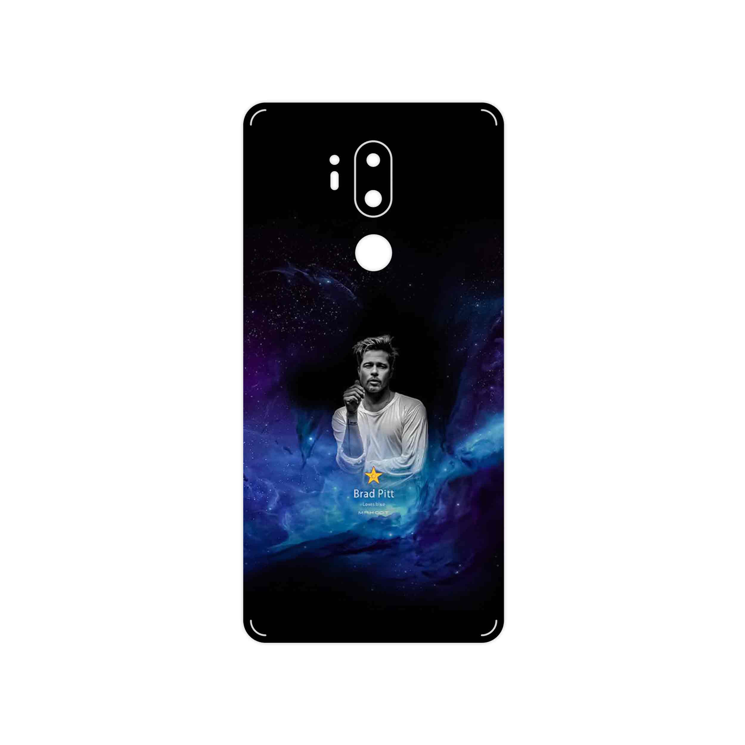 برچسب پوششی ماهوت مدل Brad Pitt مناسب برای گوشی موبایل ال جی G7 PLUS THINQ