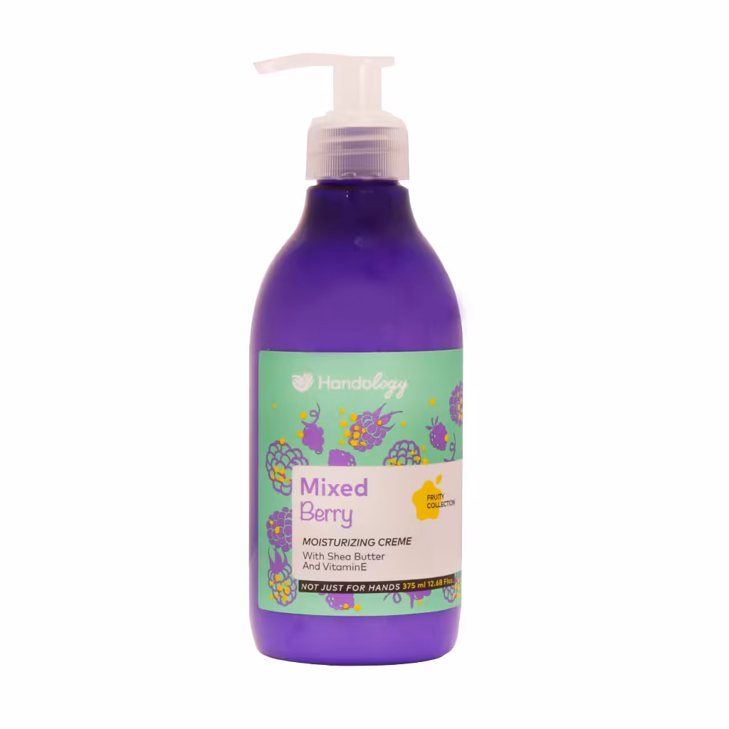هندولوژی کرم پمپی آبرسان پوست 375 میل MIXED BERRY بنفش