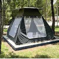 چادر مسافرتی و الاچیق 8نفره  ریپس مناسب کمپ سفر ماشین جنگل خیمه تجهیزات کد 1