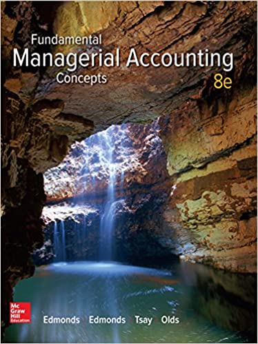 خرید و دانلود کتاب Fundamental Managerial Accounting Concepts