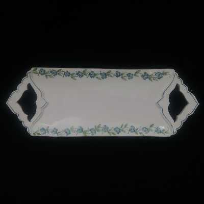 شیرینی خوری سرامیکی هیوا طرح مینیاتور مدل پیچک کد 11015995