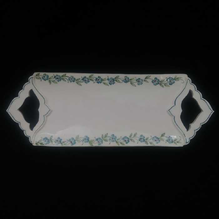 شیرینی خوری سرامیکی هیوا طرح مینیاتور مدل پیچک کد 11015995