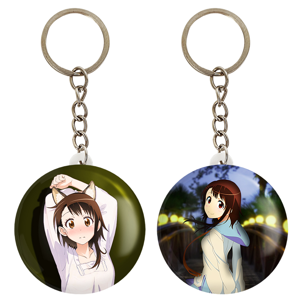 جاکلیدی خندالو مدل اونودرا انیمه عشق دروغین کد 1715417158 بسته 2 عددی