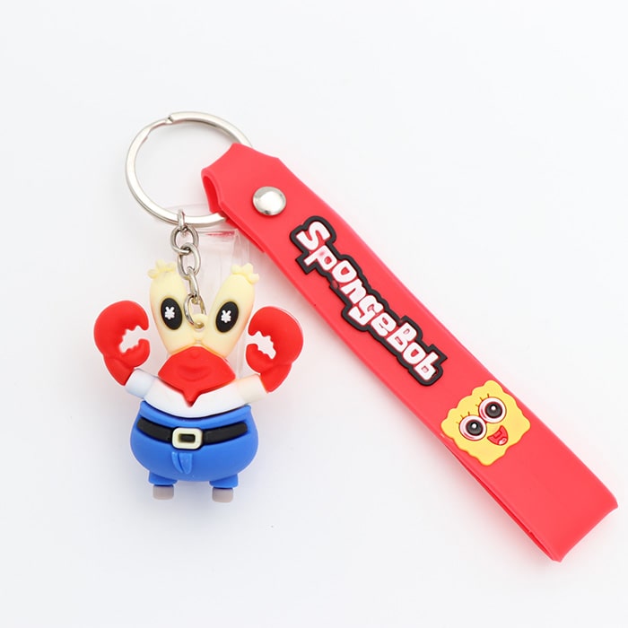 جاکلیدی آویز کیف سیلیکونی آقای خرچنگ 32774