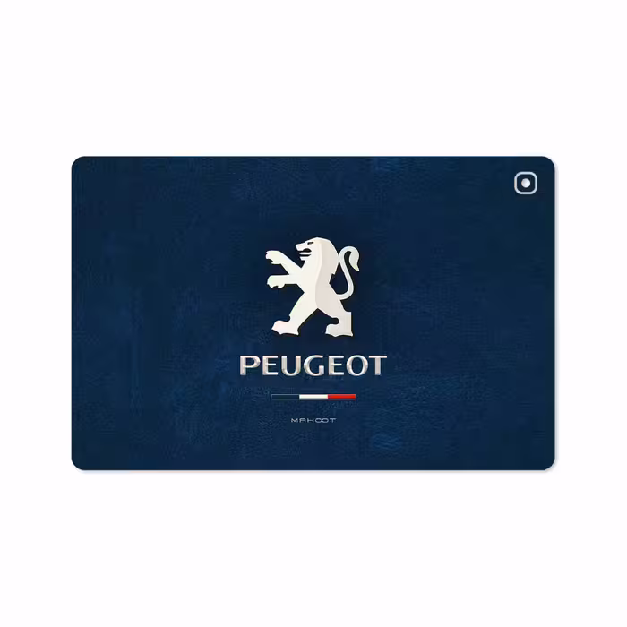 برچسب پوششی ماهوت مدل Peugeot-Logo مناسب برای تبلت سامسونگ Galaxy Tab S5e 10.5 2019 T725