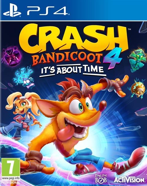 دیسک بازی Crash Bandicoot 4: It&#039;s About Time کارکرده استوک