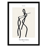 قیمت و خرید تابلو دکوراتیو مدل نقاشی مینیمال و لاین‌آرت کد 1898