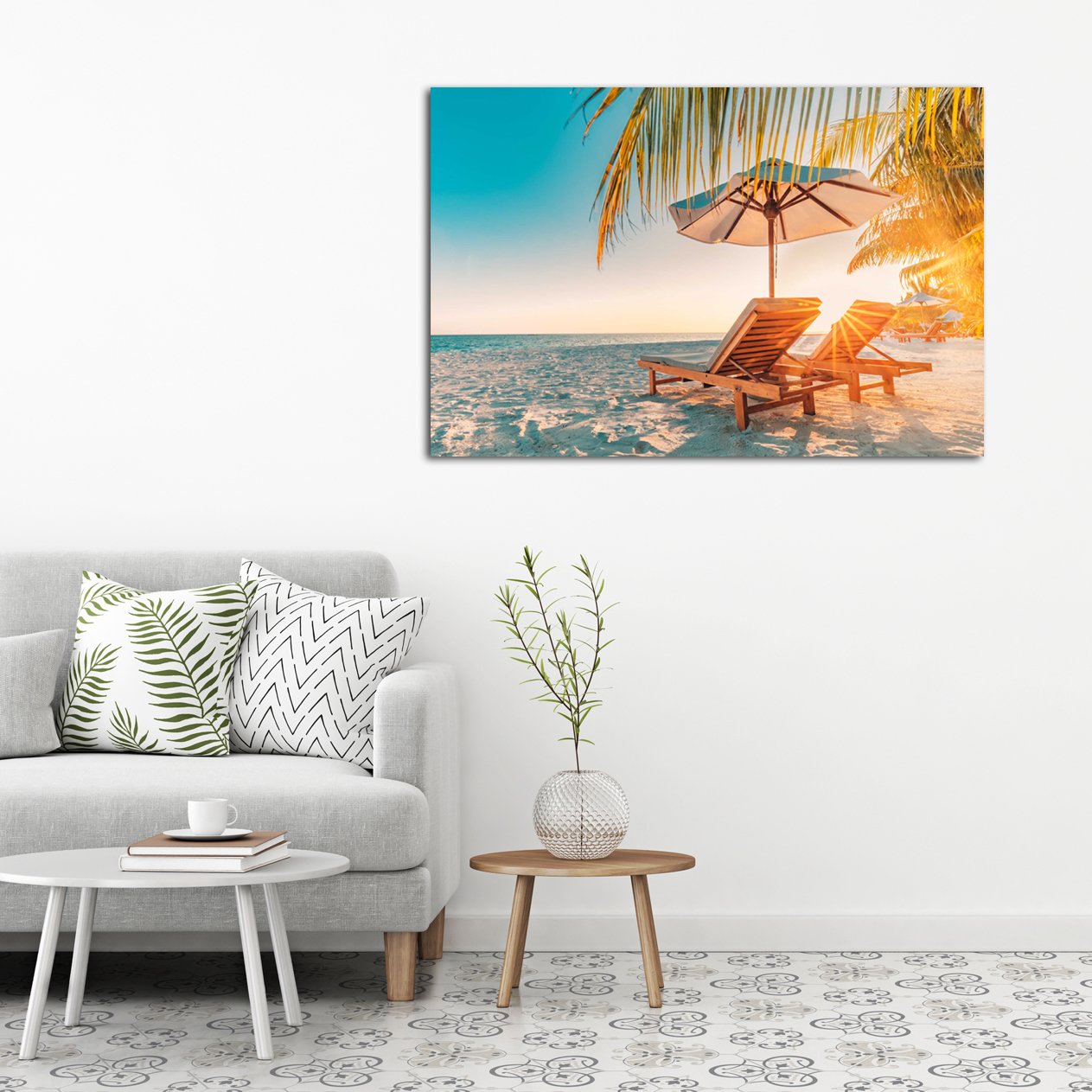 تابلو شاسی مدل طبیعت زیبا کد 1