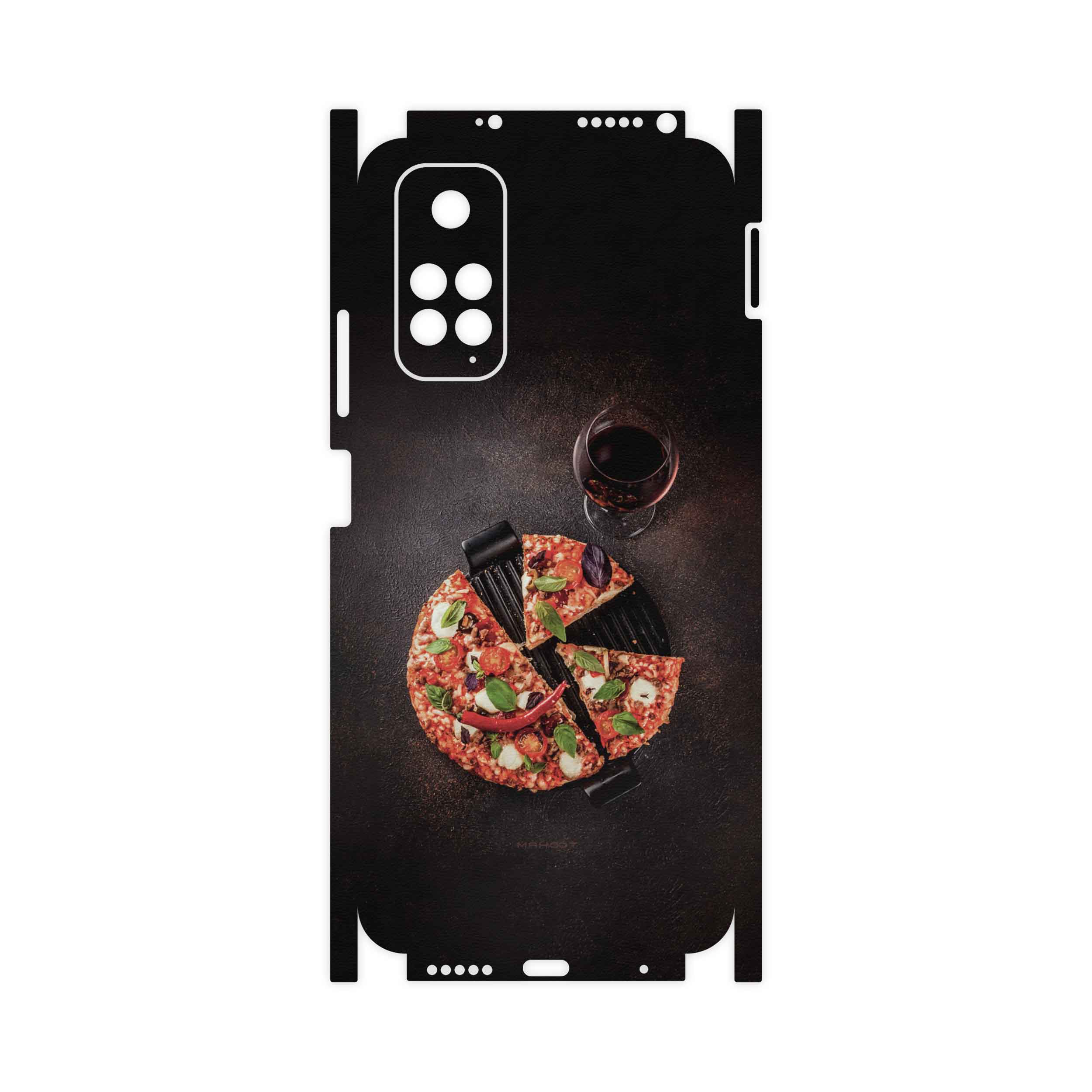 برچسب پوششی ماهوت مدل Pizza-FullSkin مناسب برای گوشی موبایل شیائومی Redmi Note 11