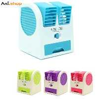 کولر آبی مینی فن  دار USB  سبز