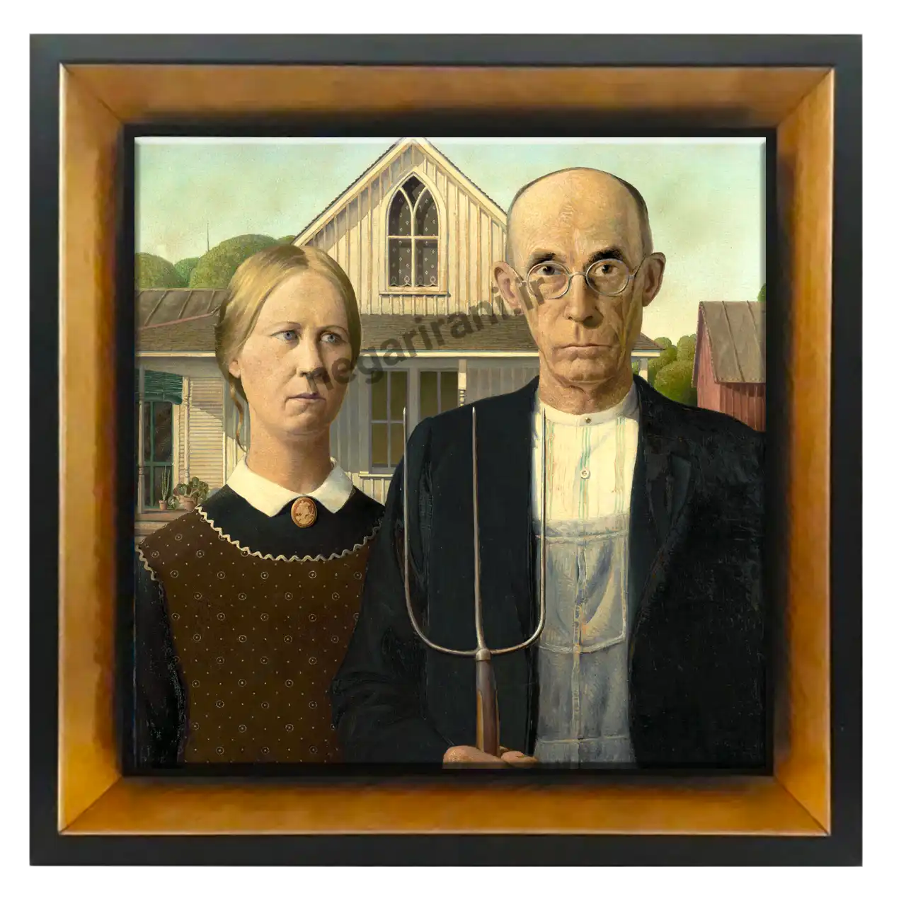 تابلو کاشی گوتیک آمریکایی مدل AX 14