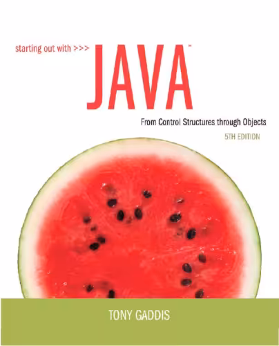 خرید و دانلود نسخه کامل کتاب Starting Out with Java: From Control Structures through Objects