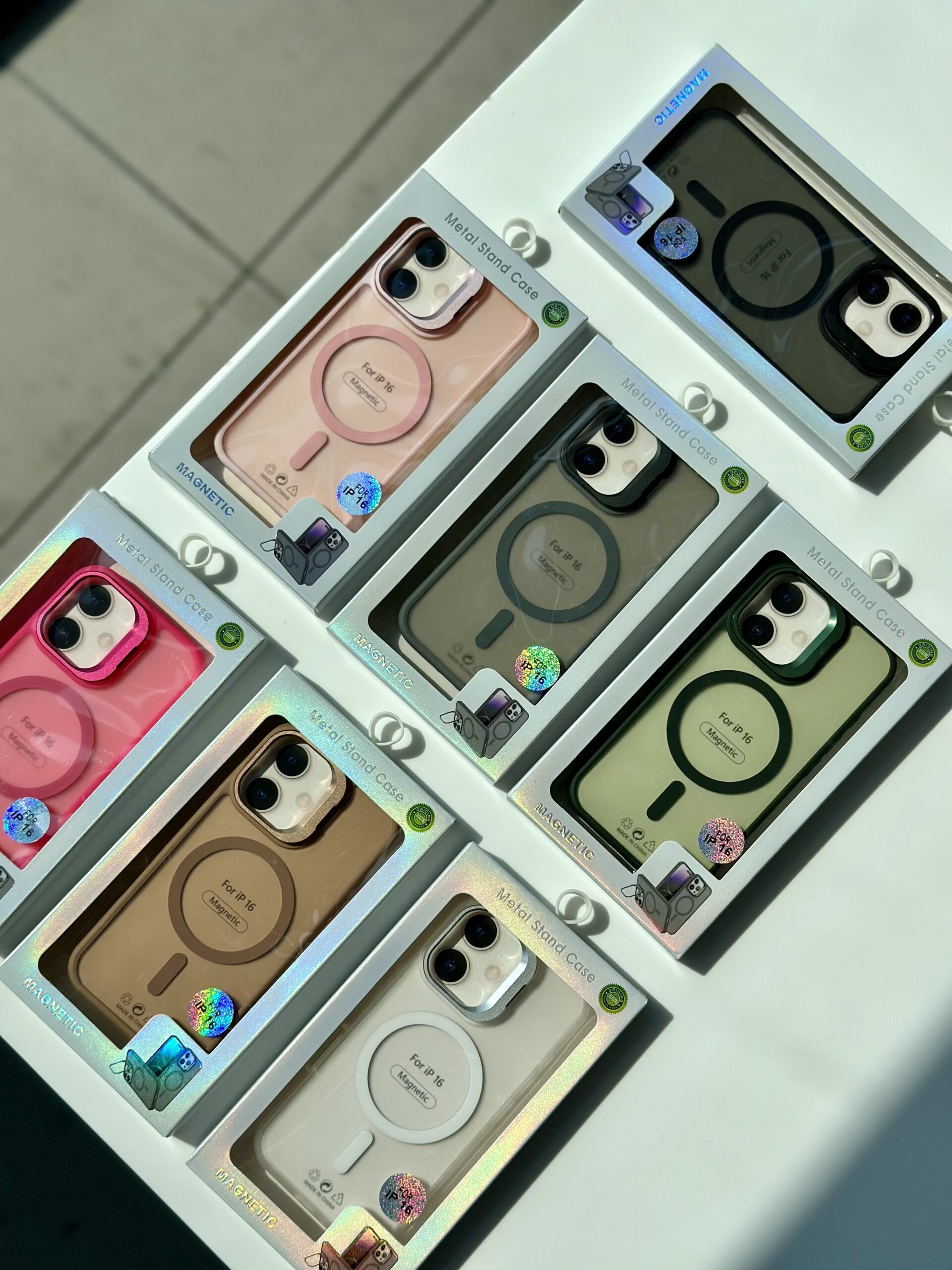 قاب مگ سیف پشت مات استند شو