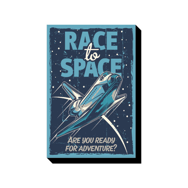 تابلو شاسی مدل ناسا و فضا طرح شاتل فضایی کد jm-1