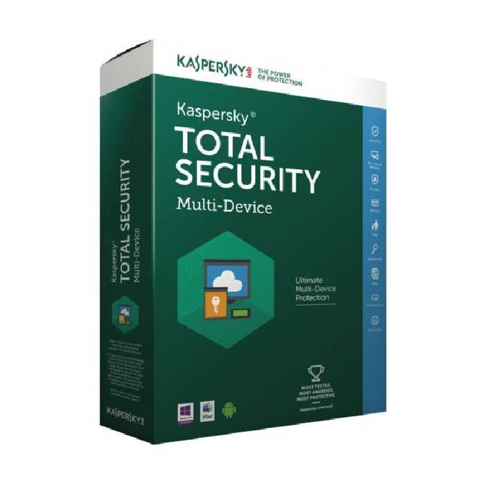 توتال سکیوریتی کسپرسکی مولتی دیوایس 1 کاربر   1 ساله