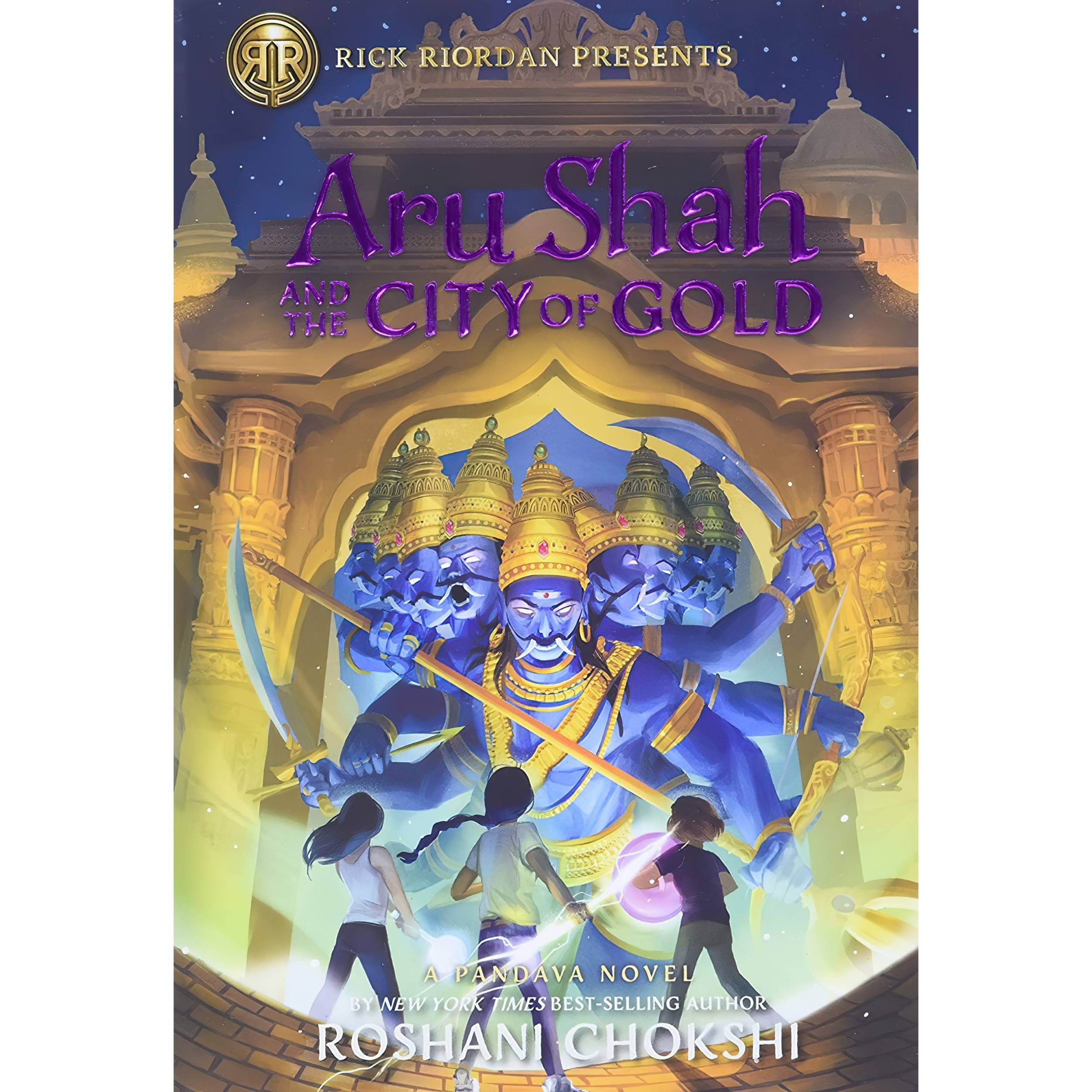 کتاب Rick Riordan Presents Aru Shah and the City of Gold اثر Roshani Chokshi انتشارات Rick Riordan Presents