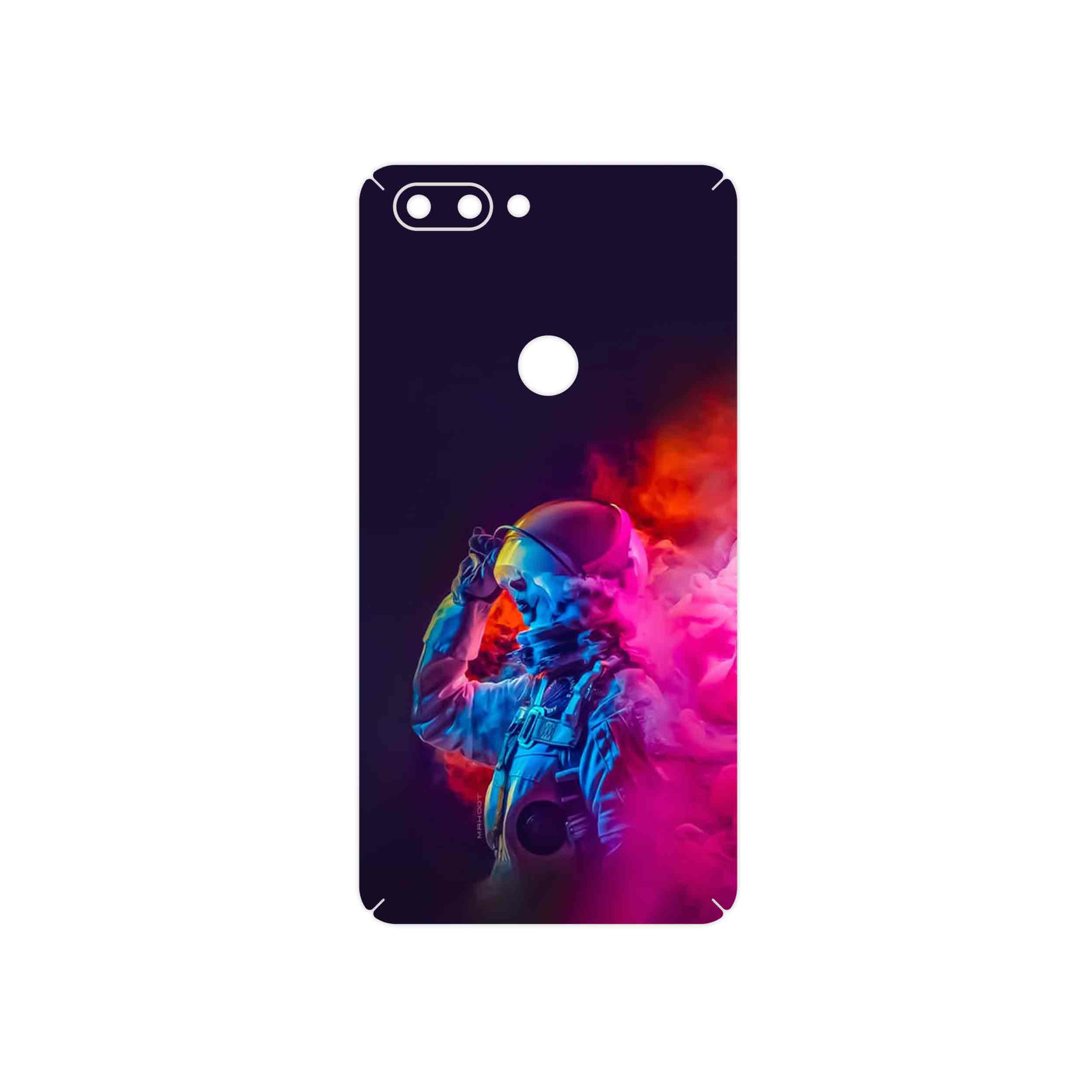 برچسب پوششی ماهوت مدل Smoke Rainbow Digital Art 1 مناسب برای گوشی موبایل تکنو Phantom 8