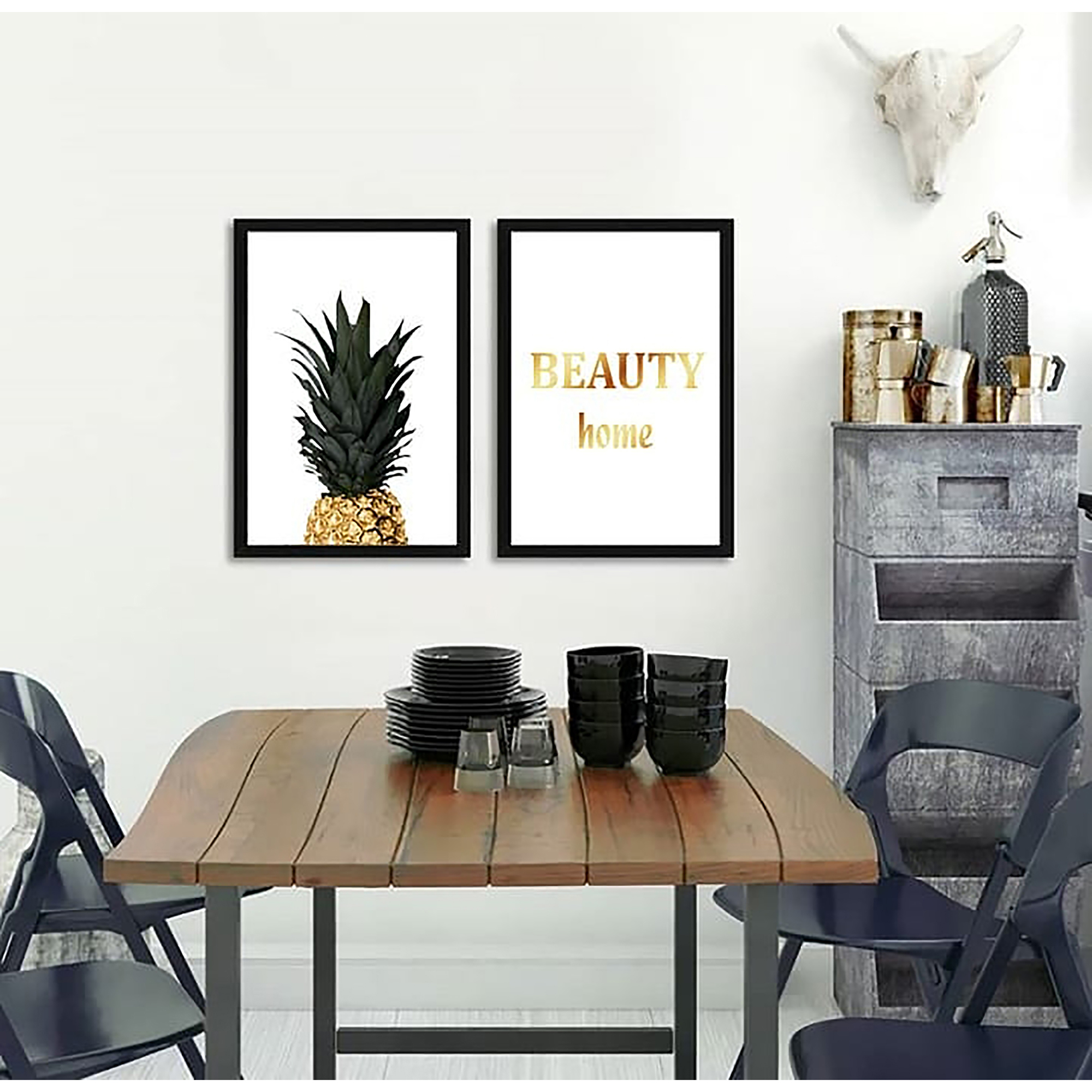 تابلو مدل اکلیلی 2 مجموعه 2 عددی