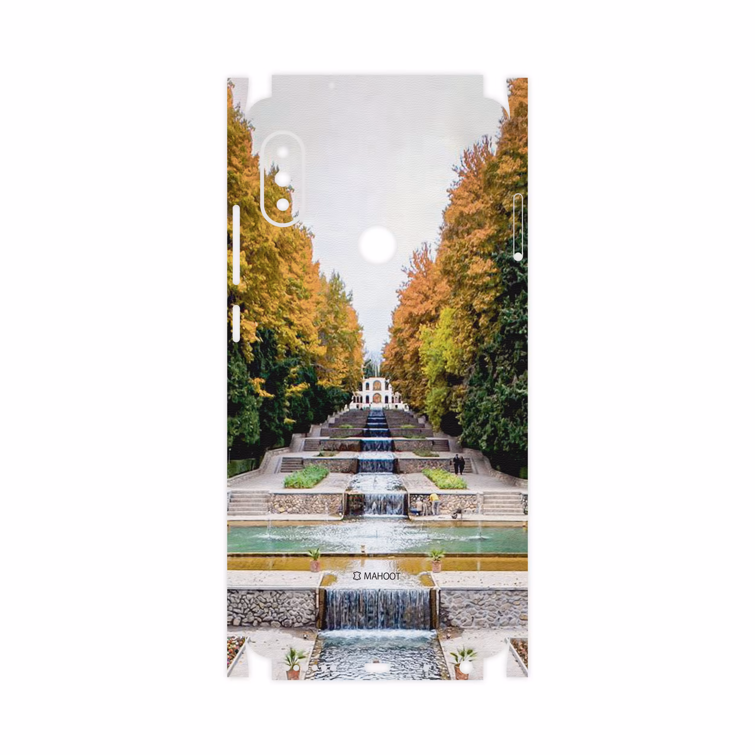 برچسب پوششی ماهوت مدل SHAHZADEH-Garden-FullSkin مناسب برای گوشی موبایل شیائومی Redmi Note 5 Pro