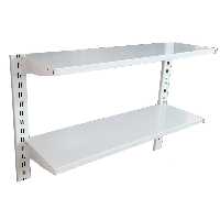 قفسه اداری مدل سوپرمارکتی 2 طبقه کد 8025