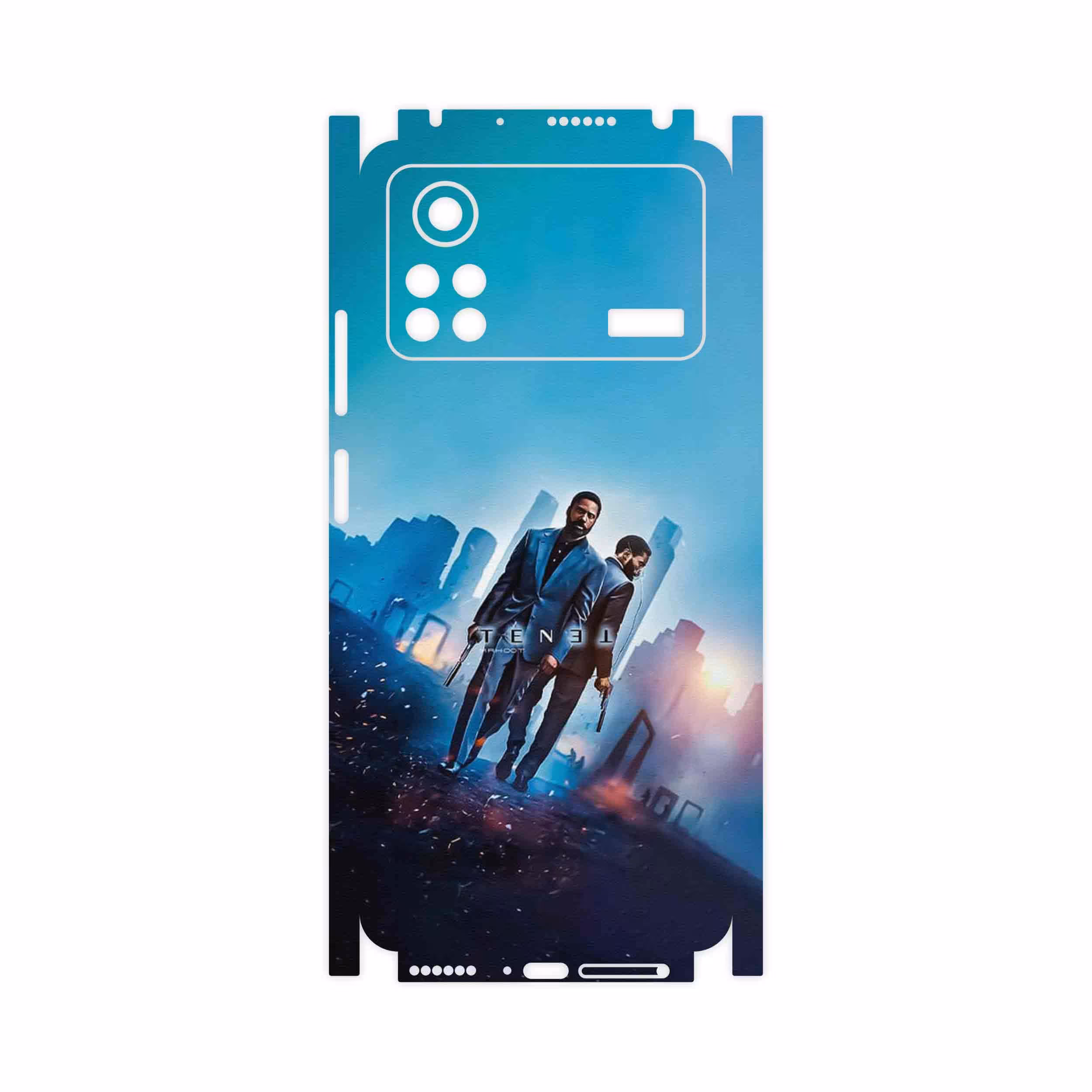 برچسب پوششی ماهوت مدل Tenet-FullSkin مناسب برای گوشی موبایل شیائومی Poco X4 Pro 5G