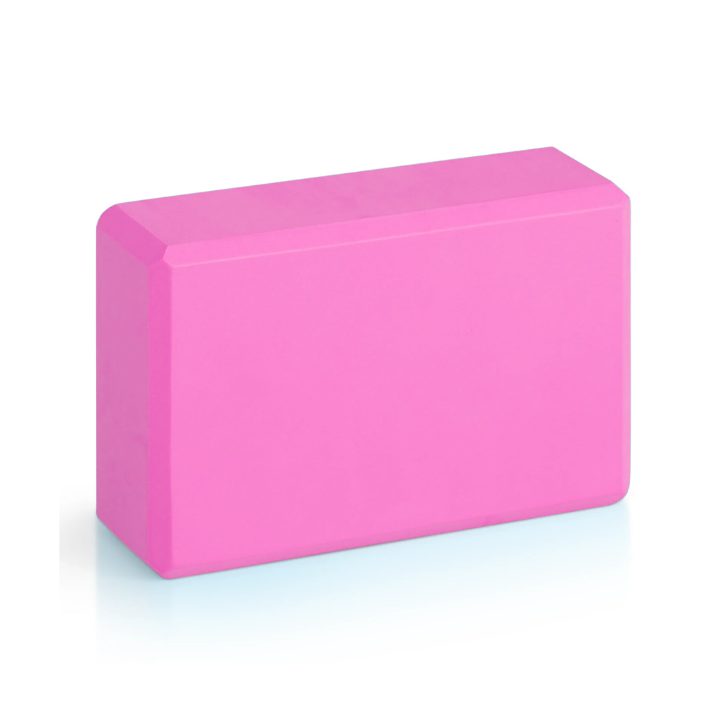 آجر بدنسازی یوگا گیاهی مدل  Yoga Bricks | TPE | اورجینال | صورتی