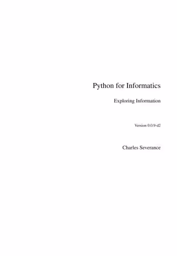 خرید و دانلود نسخه کامل کتاب Python for Informatics - Exploring Information