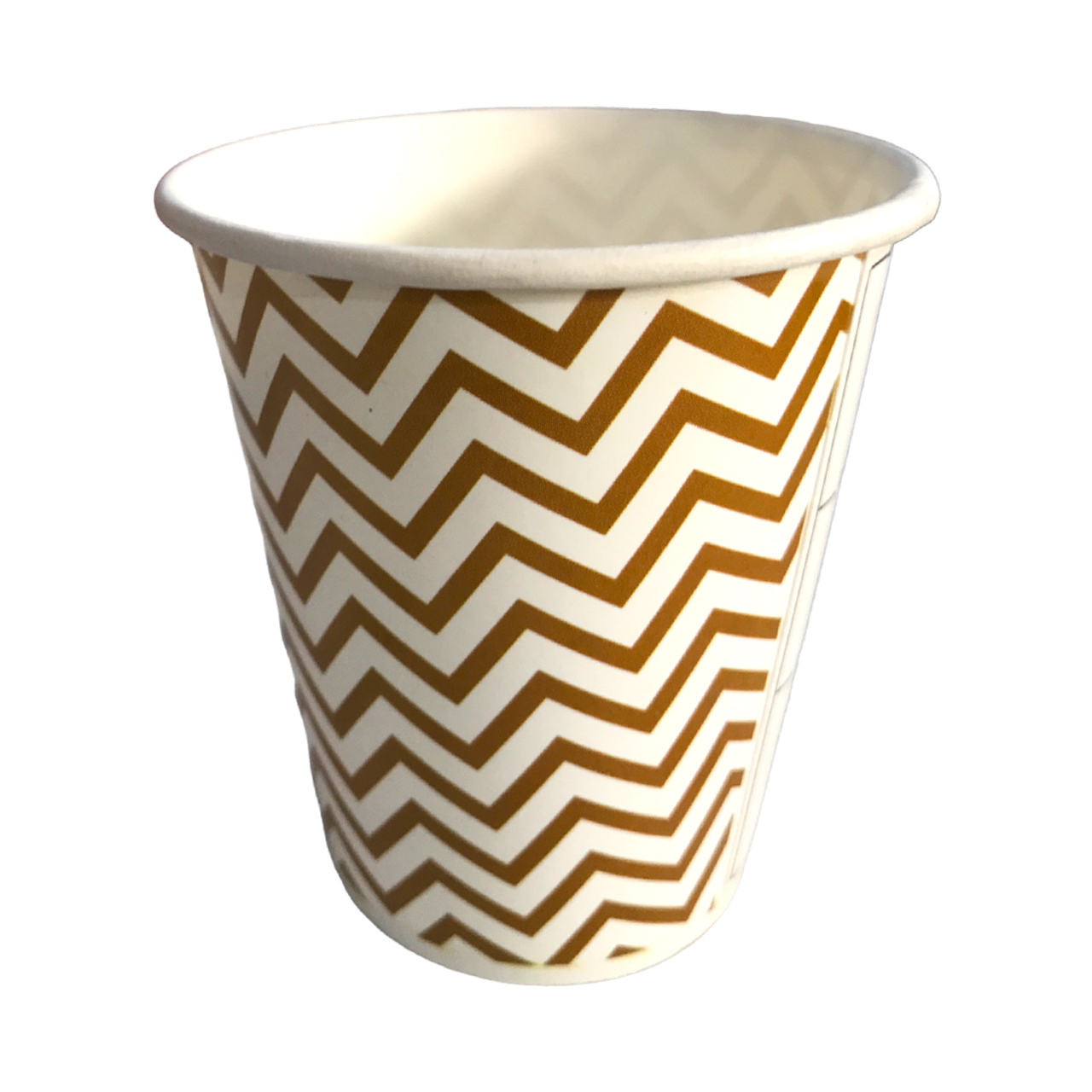 لیوان یکبار مصرف کاغذی مستر تم طرح زیگزاک بسته 50 عددی