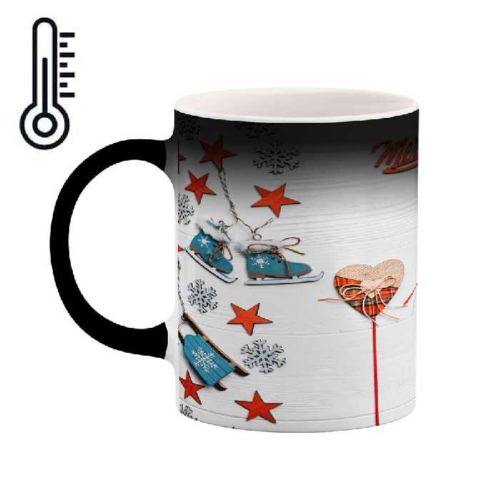 ماگ حرارتی کاکتی طرح کریسمس مدل mgh17084