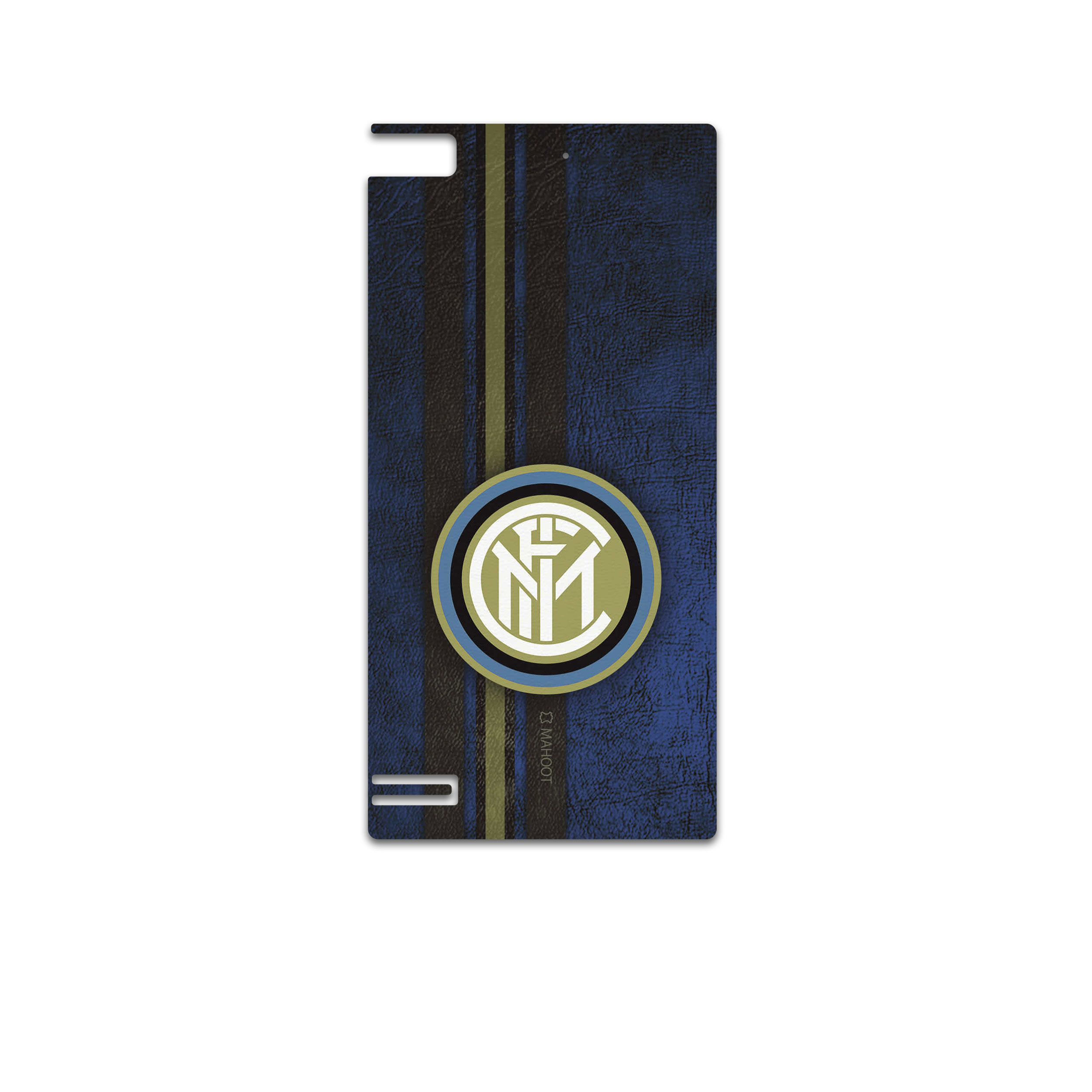 برچسب پوششی ماهوت مدل Inter-Milan-FC مناسب برای گوشی موبایل بلک بری Z3
