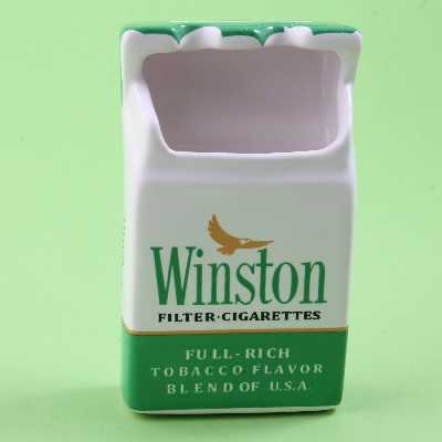 زیرسیگاری سفالی مدل WINSTON کد DEK_324