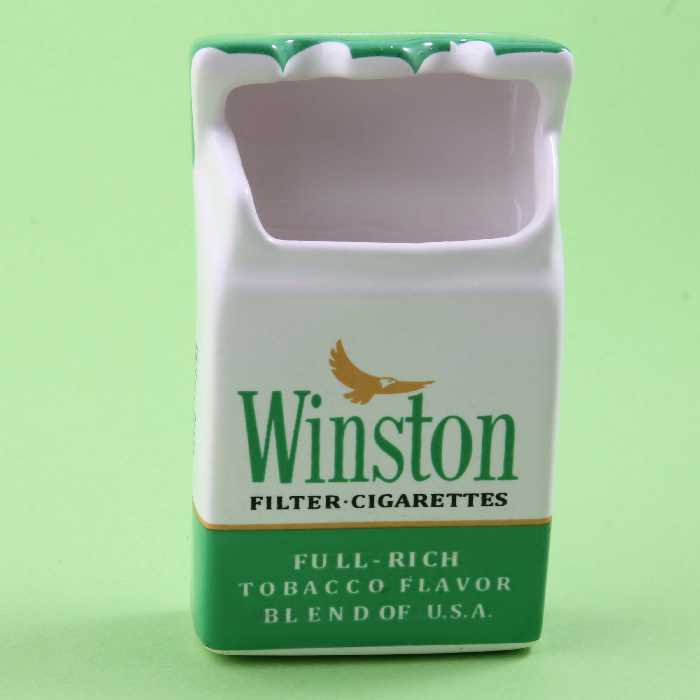 زیرسیگاری سفالی مدل WINSTON کد DEK_324