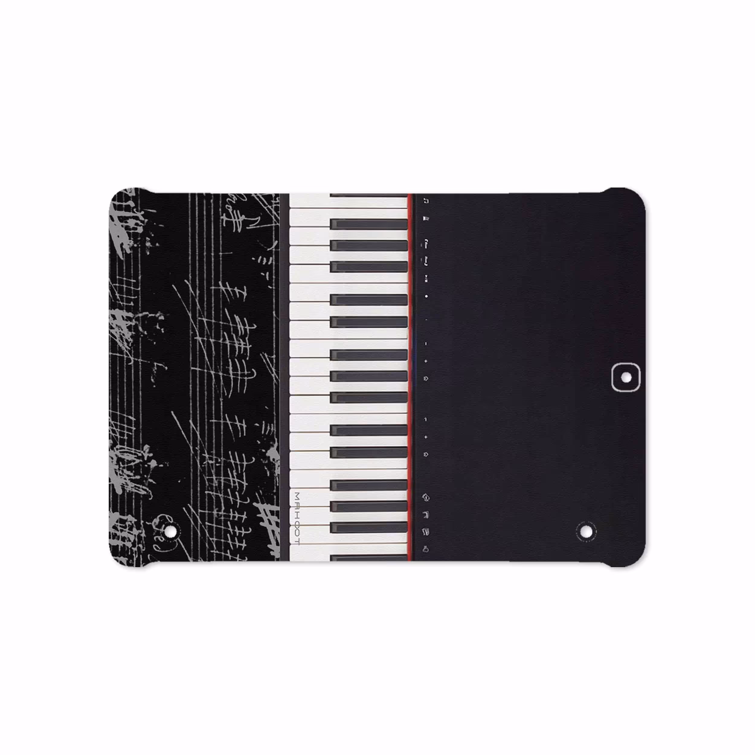 برچسب پوششی ماهوت مدل Piano-Instrument مناسب برای تبلت سامسونگ Galaxy Tab S2 9.7 2016 T819N