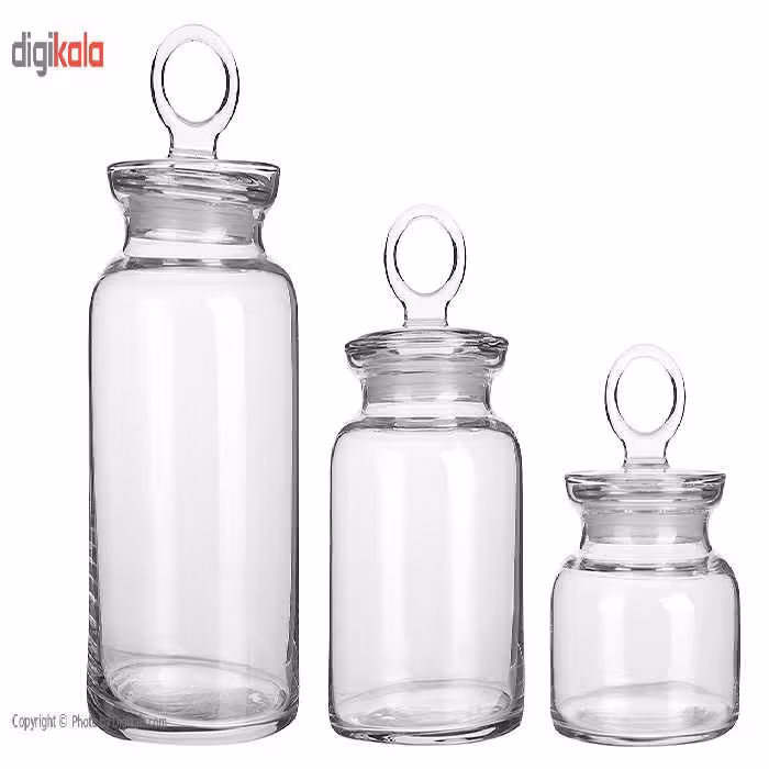 ست بانکه پاشاباغچه کد 96323 - بسته 3 عددی