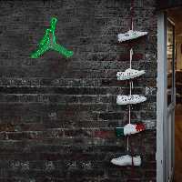 چراغ دیواری نئون دیزاین طرح Jordan_GR