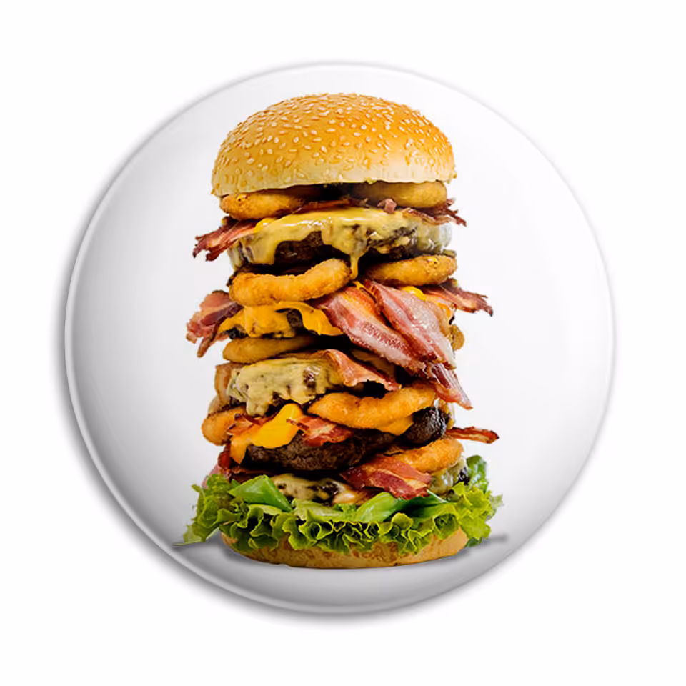 پیکسل پرمانه طرح همبرگر کد pm.34444