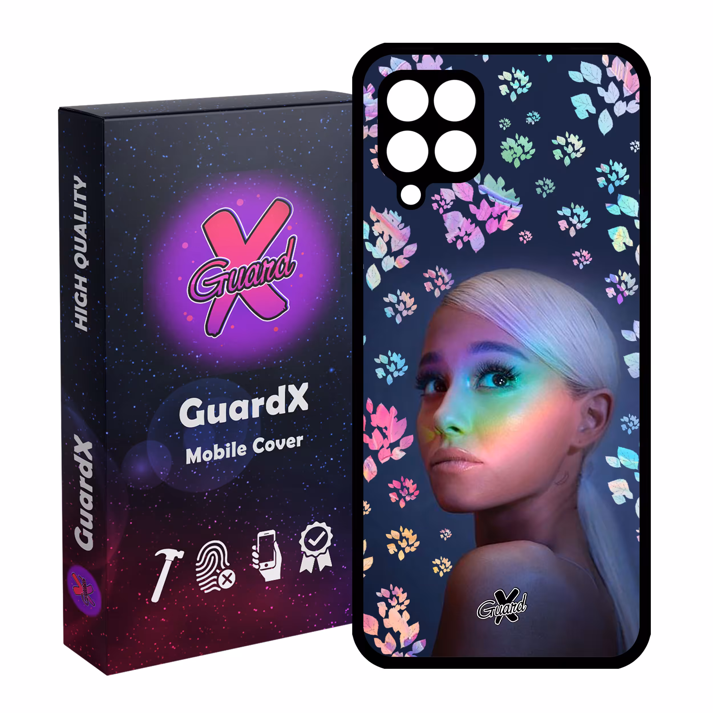 کاور گارد ایکس طرح Ariana مدل Glass10143 مناسب برای گوشی موبایل سامسونگ Galaxy A12