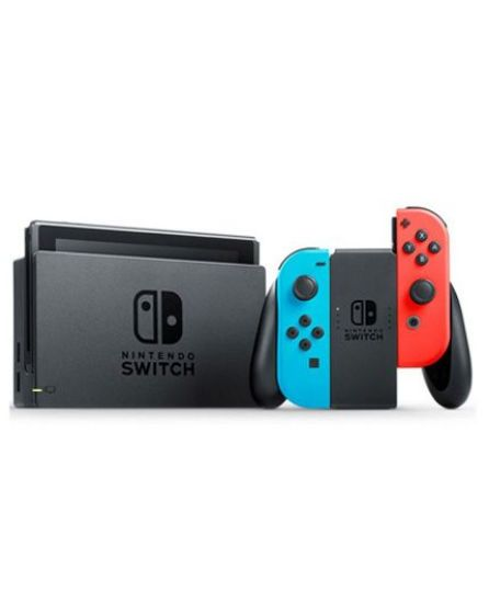 قیمت و خرید کنسول بازی نینتندو سوییچ با دسته بازی (جوی کان) آبی و قرمز - برین تک