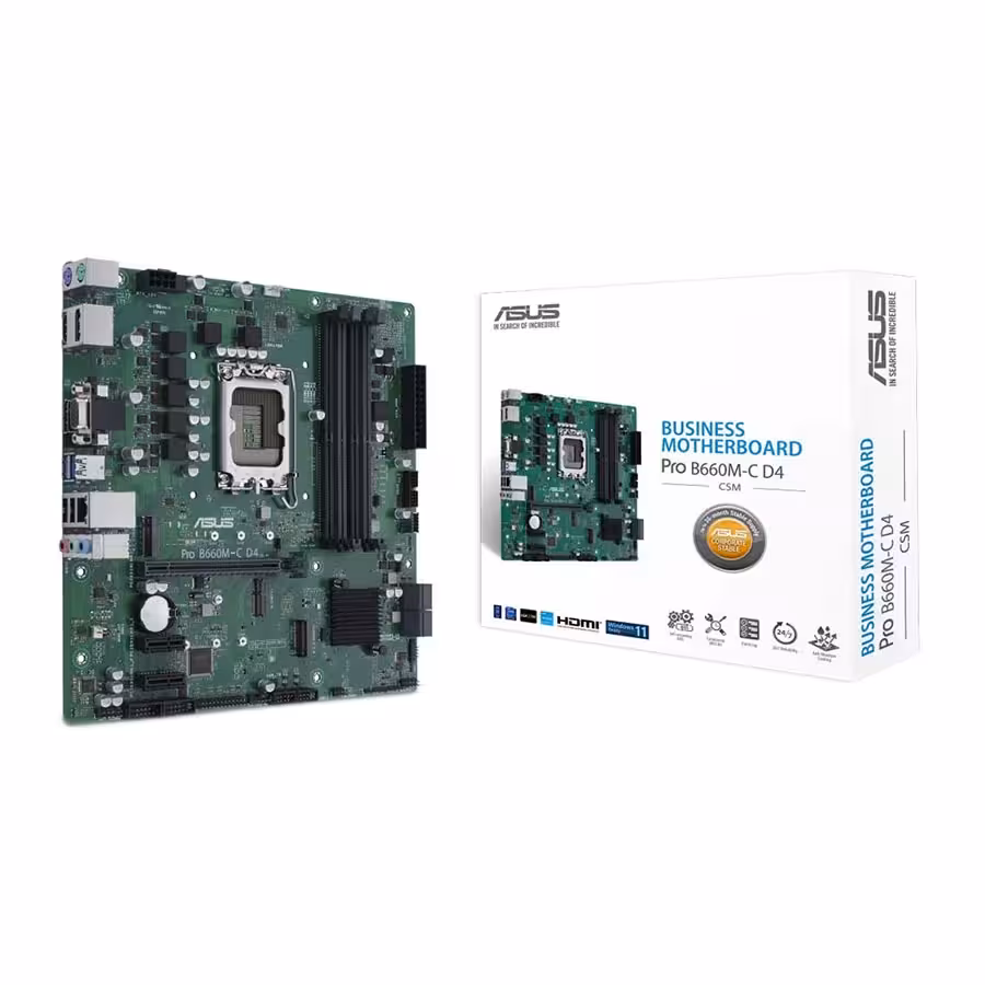 مادربرد ایسوس Pro B660M-C D4-CSM