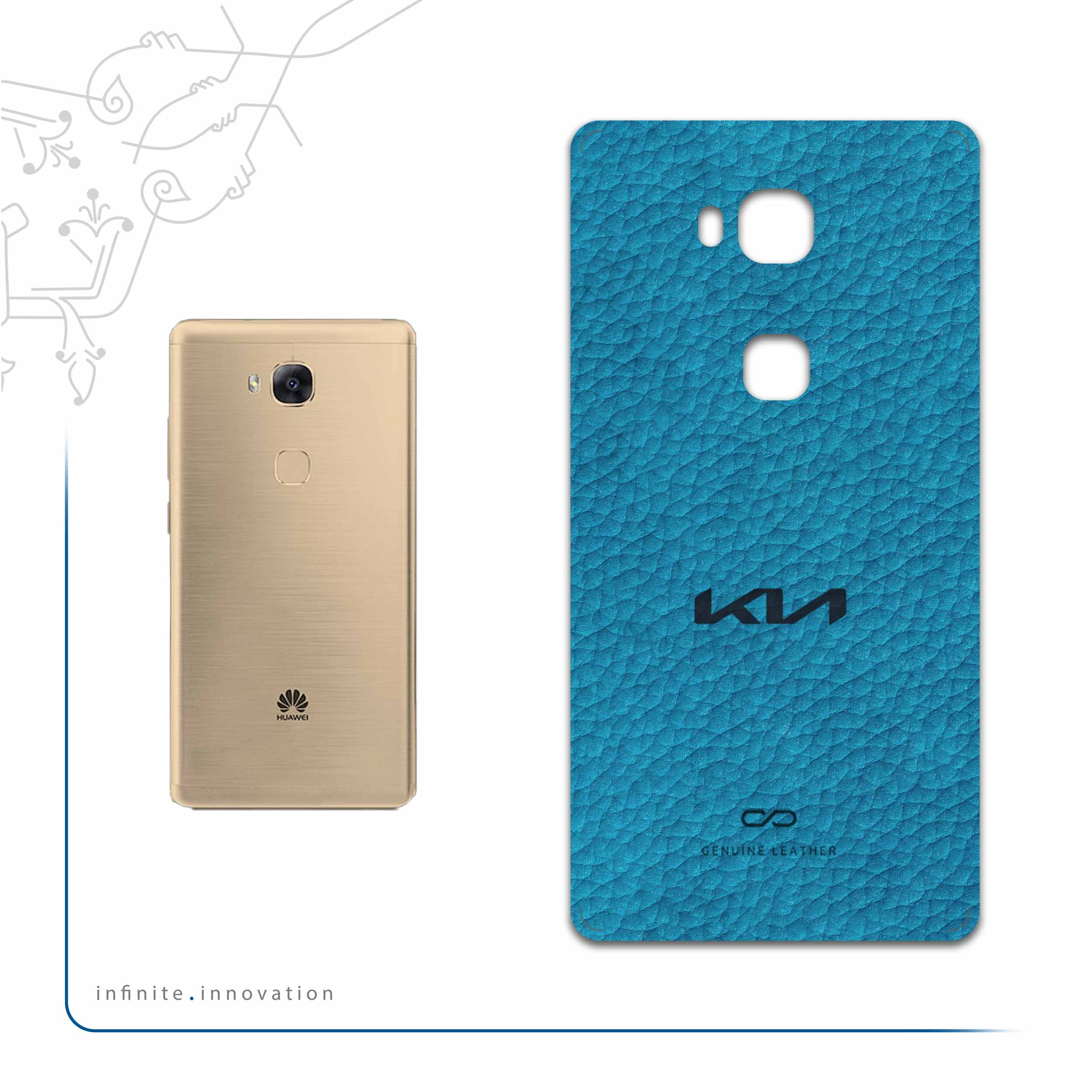 برچسب پوششی ماهوت مدل BL-KIA مناسب برای گوشی موبایل هوآوی GR5