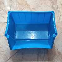 پالت ابزار سایز بزرگ در دو رنگ قرمز  و آبی 15 عددی، قیمت هر پالت 56000 تومان، مناسب برای ابزارفروشی ها و سایر مشاغل