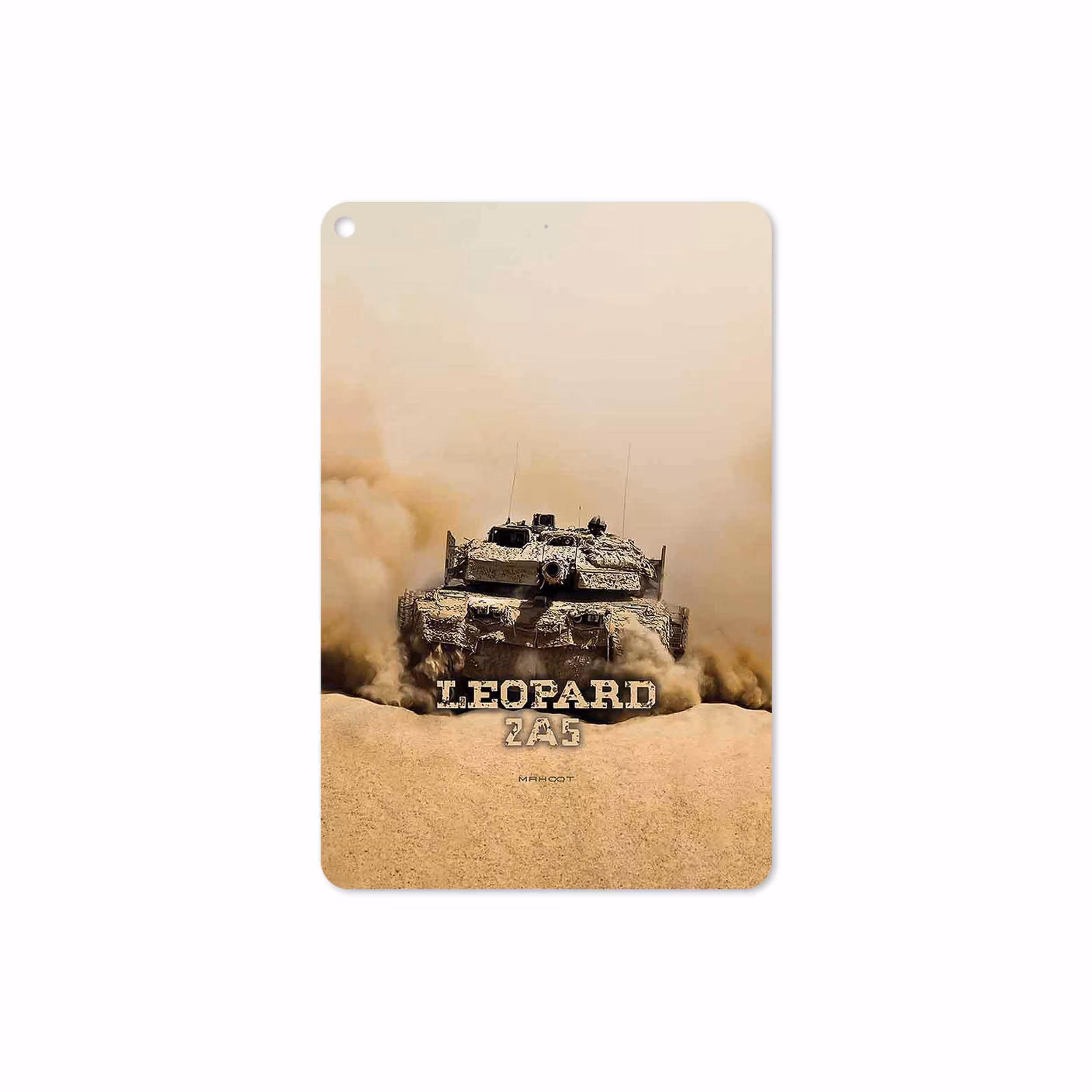 برچسب پوششی ماهوت مدل Leopard 2A5 tank مناسب برای تبلت اپل iPad mini (GEN 5) 2019 A2133