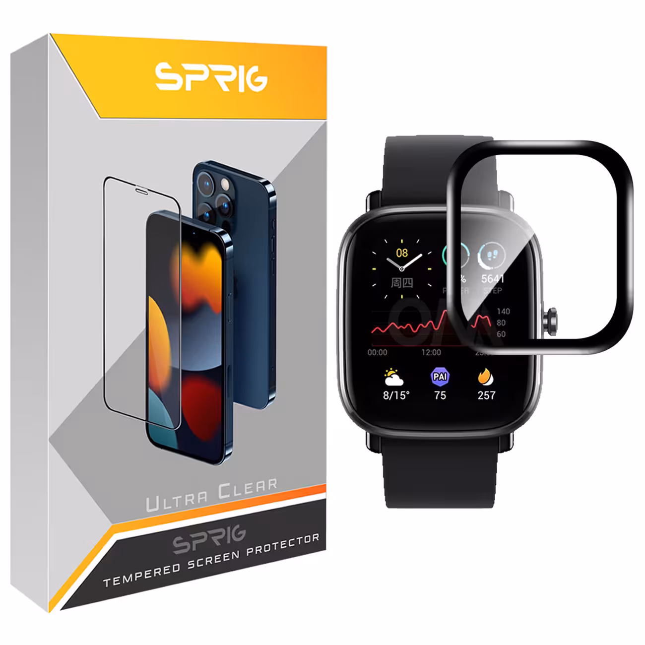 محافظ صفحه نمایش نانو اسپریگ مدل SPG مناسب برای ساعت هوشمند شیایومی امیزفیت GTS 2 Mini
