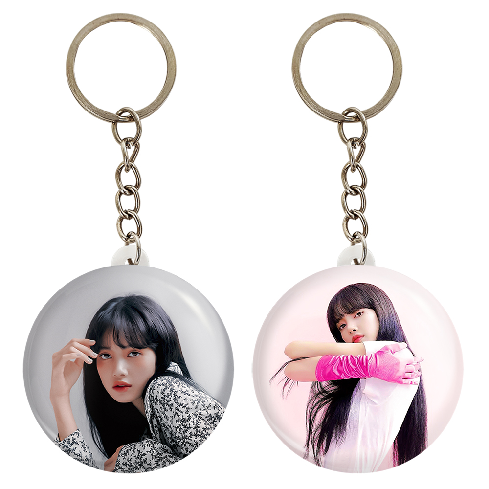 جاکلیدی خندالو مدل لیسا گروه بلک پینک کد 36513649 مجموعه 2 عددی